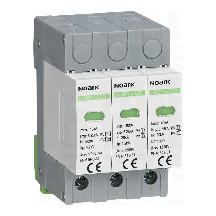 Ogranicznik przepięć Ex9UEP1 + 2 3P 20kA/40kA Noark - ME9165