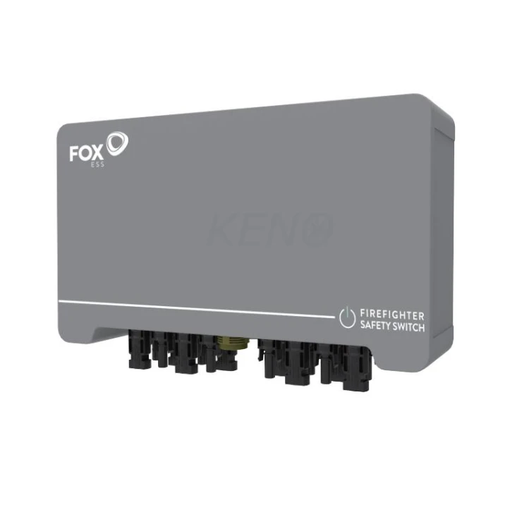 Rozłącznik DC do systemów fotowoltaicznych dla 4 MPPT / FoxESS / 1500DC / Box 4 MPPT / Złącza MC4 / IP66 / Napęd silnikowy / Automatyczne wyłączenie