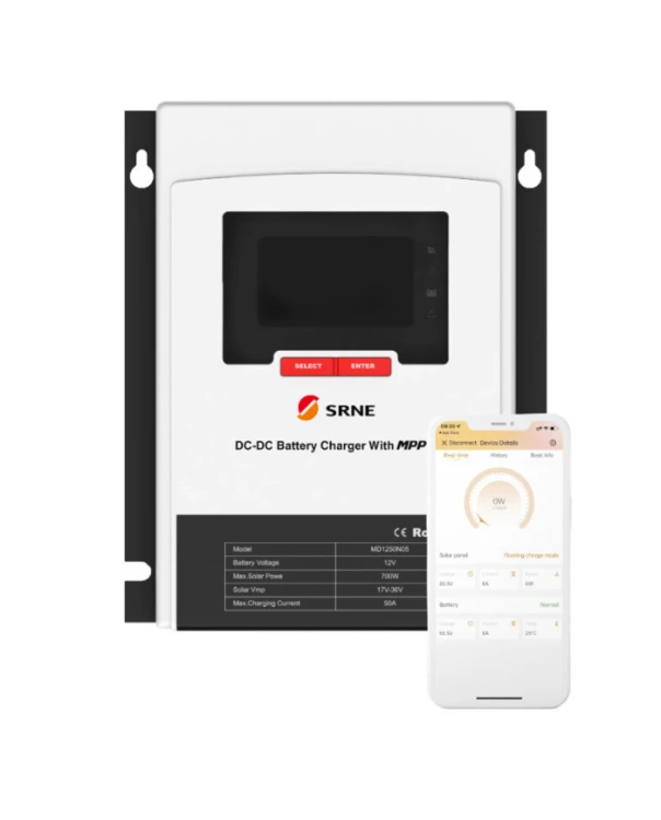 SRNE PowerCatcher MPPT 50 A MD1250N05 - ME9478