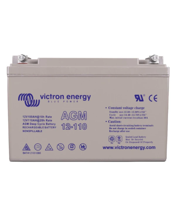 Victron Energy AGM Deep Cycle Battery 12 V/110 Ah - ME9348
