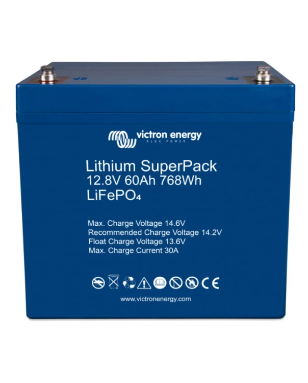 Victron Lithium SuperPack 12,8 V/60Ah (M6) - ME9355
