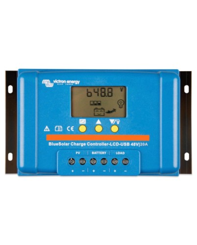 Victron Energy BlueSolar PWM-LCD&amp;USB 48 V 20 A Kontroler Ładowania Słonecznego - ME9552