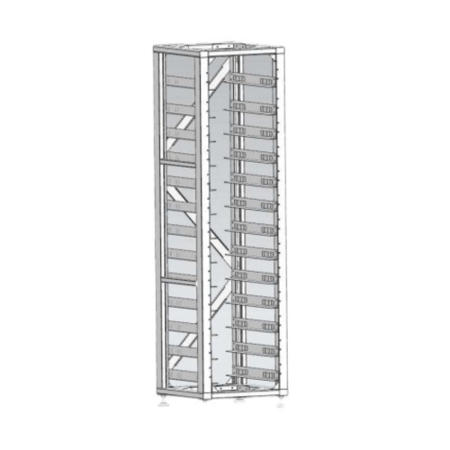 Szafa dla baterii BOS-G 3U-Hrack - ME0037