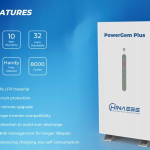 ZESTAW: Inwerter DEYE SUN-12K-SG04LP3-EU LV + Magazyn HINAESS PowerGem Plus 14.3kWh - obrazek 3