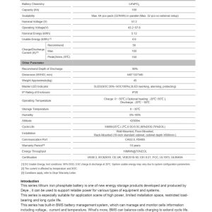 ZESTAW: Inwerter DEYE SUN-10K-SG04LP3-EU LV + Magazyn DEYE SEG5.1-Pro-B - obrazek 10