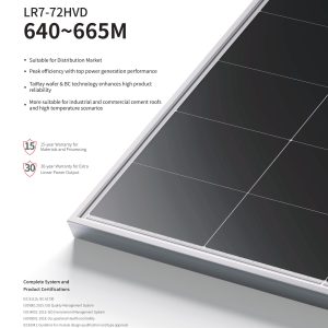 Panel fotowoltaiczny LONGI 640W BIFACIAL SILVER - obrazek 3
