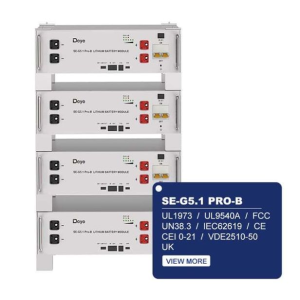 DEYE 10szt magazyn energii SE-G5.1-Pro-B 5.12 kWh z BMS 36999 z VAT