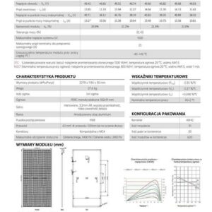 Hit! Panel Sunova Solar 550W SS-BG550-72MDH - 269.99 zł z VAT! - obrazek 3