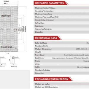 Zestaw PV 8 kWp (18x JETION 450W+DEYE 8K SG04LP3+mag 5.12KWh Hinaess] - obrazek 11