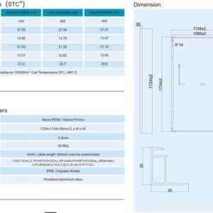 Zestaw PV 6 kWp (14x 410W+DEYE 6K LP1 + 2x HinaESS Hi5/ 10,24 kWh } - obrazek 4