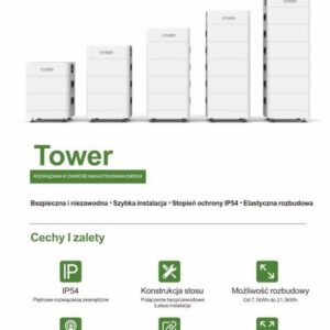 Zestaw PV 8 kWp (20x420W+inwer JinkoESS 8K+Dyness Tower T10-10,66 kWh} - obrazek 9