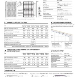 TOP! Panel PV JA SOLAR 445W Bifacial Full Black PERC 321 zł/szt z VAT - obrazek 3