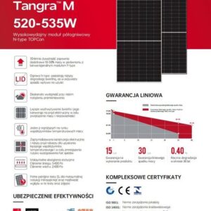 HIT! Panel PV SUNOVA SOLAR 530W Mono Silver N-type: Cena 299 zł z VAT! - obrazek 2