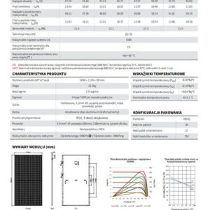 HIT! Panel PV SUNOVA SOLAR 530W Mono Silver N-type: Cena 299 zł z VAT! - obrazek 3