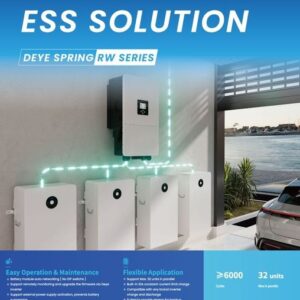 HIT! Magazyn energii DEYE RW-F16 16 KWH/LV-Cena: 9.999 zł brutto z VAT - obrazek 2
