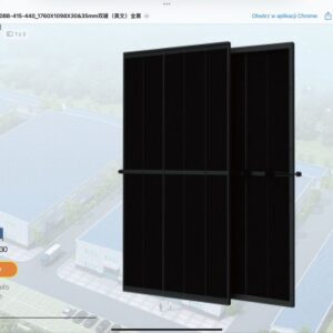Panel PV 430W Bifacial Full Black Half Cut HJT - 239 zł brutto /szt - obrazek 2