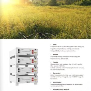 DEYE 10szt magazyn energii SE-G5.1-Pro-B 5.12 kWh z BMS 36999 z VAT - obrazek 2