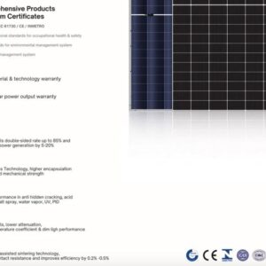 HIT! Panel PV DAH SOLAR 720W PALETA 33 szt cena 12.999 zł brutto zVAT! - obrazek 3