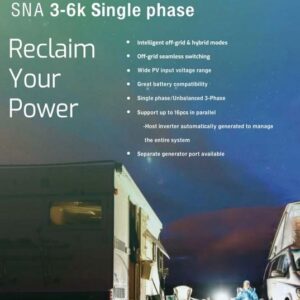 Zestaw PV 6 kWp (16x380W + LUXPOWER 6K SNA + 1x HINA ESS Hi5 5.12 kWh} - obrazek 6