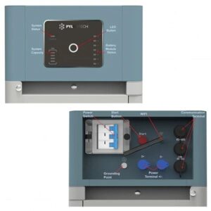 Pylontech Pylon Force-H2 BMS with H2 BMS with Base and Cables - immagine 2