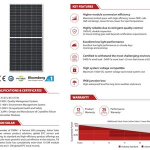 Zestaw 6 kWp (14xJetion460W + LUX 6k offgrid + 2x DEYE SEG5.1-Pro-B) - obrazek 4