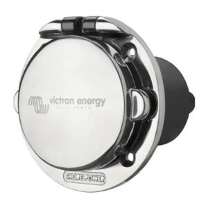 Przewód solarny Power Inlet 16A stainless steel with cover trwały i elastyczny