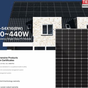 Panel fotowoltaiczny DAH Solar DHN‑54x16 BW 440W Przedsprzedaż - obrazek 2