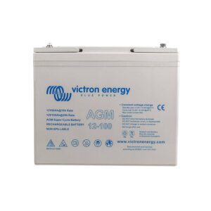 12V/100Ah AGM Super Cycle Batt. (M6) komponent systemu PV