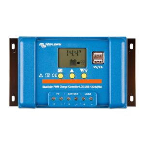 BlueSolar PWM-LCD&USB 12/24V-10A komponent systemu PV