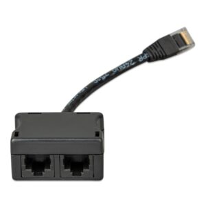 Akcesorium PV RJ45-splitter 1xRJ45 male/15cm cable/2xRJ45 female do instalacji fotowoltaicznej - obrazek 3