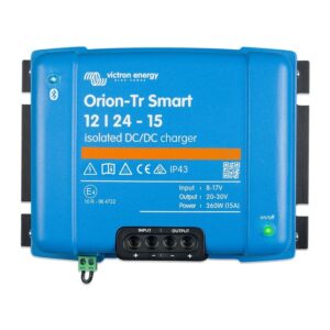 Orion-Tr Smart 12/24-15A Isolated DC-DC charger komponent systemu PV