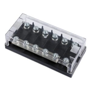 Akcesorium PV Six-way fuse holder for Mega-fuse with busbar (250A) do instalacji fotowoltaicznej - obrazek 3