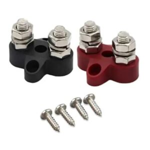 Akcesorium PV Dual Terminal Stud M8-linked set (1 red/1 black) do instalacji fotowoltaicznej