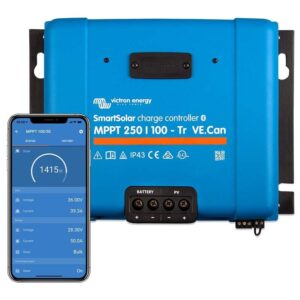 SmartSolar MPPT 250/100-Tr VE.Can komponent systemu PV