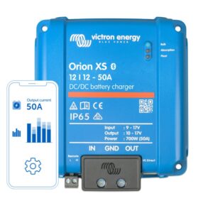 Orion XS 12/12-50A DC-DC battery charger komponent systemu PV