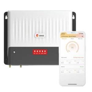 Ładowarka 3-w-1 SRNE: Sieć publiczna + PV + Alternator 50A - obrazek 1