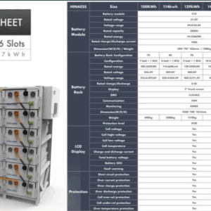 HINAESS C14 HV Bateria modułowa 215 kWh Przedsprzedaż - obrazek 4